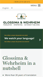 Mobile Screenshot of glossima.com